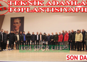 TEKNİK ADAMLAR TOPLANTISI YAPILDI