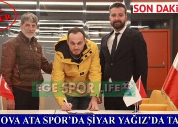 BORNOVA ATA SPOR’DA ŞİYAR YAĞIZ’DA TAMAM