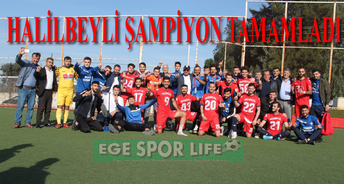 HALİLBEYLİ ŞAMPİYON TAMAMLADI