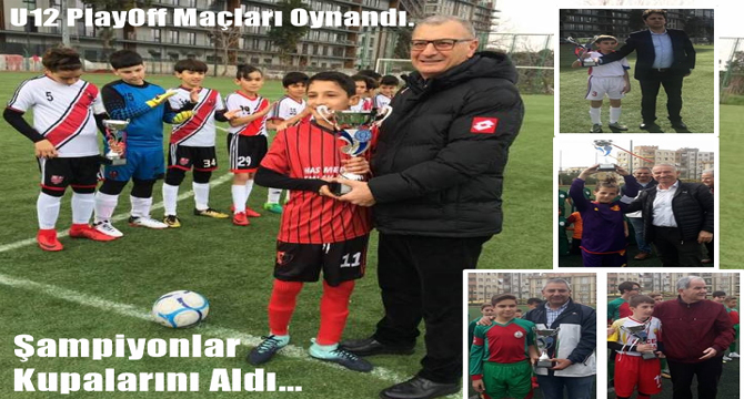 U12 PLAYOFF MAÇLARINDA HEYECAN ARTIYOR