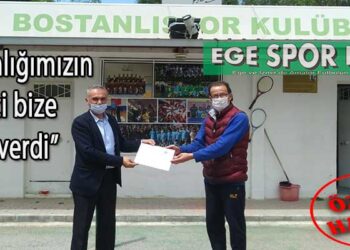 BOSTANLISPOR’A GENÇLİK SPOR BAKANLIĞINDAN TEŞEKKÜR
