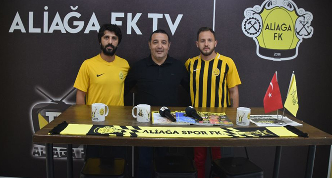 ALİAĞASPOR FK’DAN DEFANSA İKİ TAKVİYE