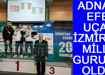 İZMİR’Lİ MİLLİ SPORCU AVRUPA 2.Sİ OLDU