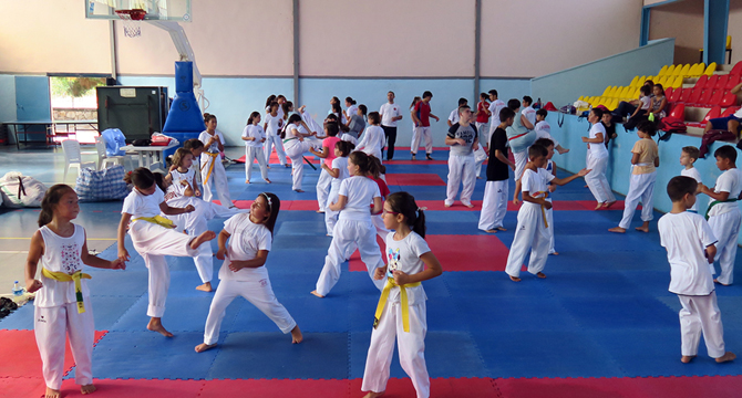 FOÇA TAEKWONDO 12 AY ÇALIŞIYOR