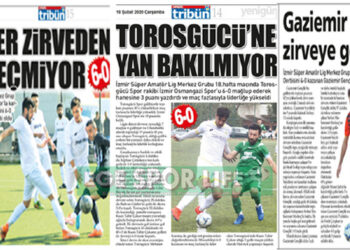 YENİGÜN GAZETESİ’NDE 19 ŞUBAT AMATÖR SAYFASI