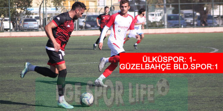 ÜLKÜSPOR, GÜZELBAHÇE İLE YENİŞEMEDİ
