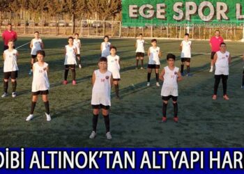 ÇAMDİBİ ALTINOK’TAN ALTYAPI HAREKATI