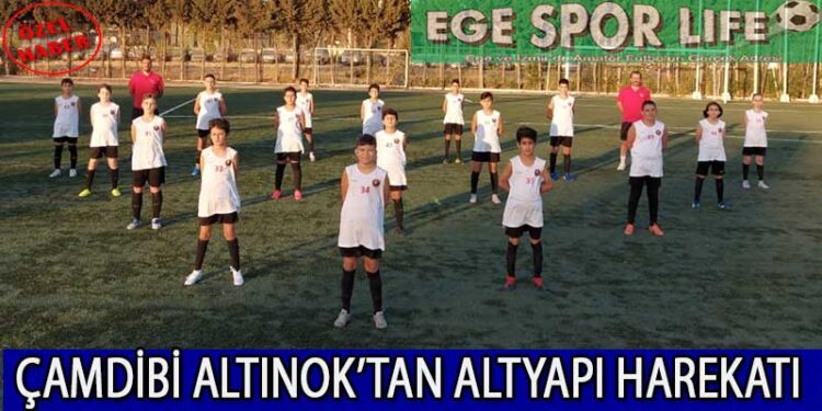 ÇAMDİBİ ALTINOK’TAN ALTYAPI HAREKATI