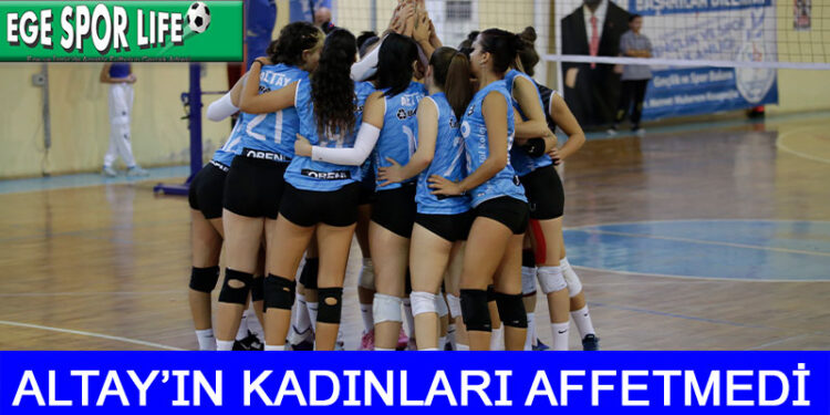 ALTAY, VOLEYBOL’DA GALİBİYETLE BAŞLADI