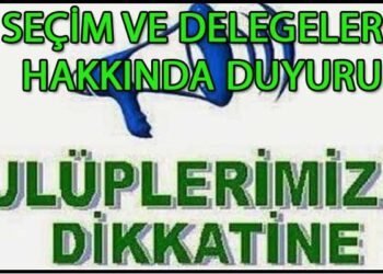 İZMİR ASKF’DEN SEÇİM VE DELEGELER HAKKINDA DUYURU