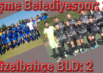 Çeşme Belediyespor: 2- Güzelbahçe Belediyespor: 2