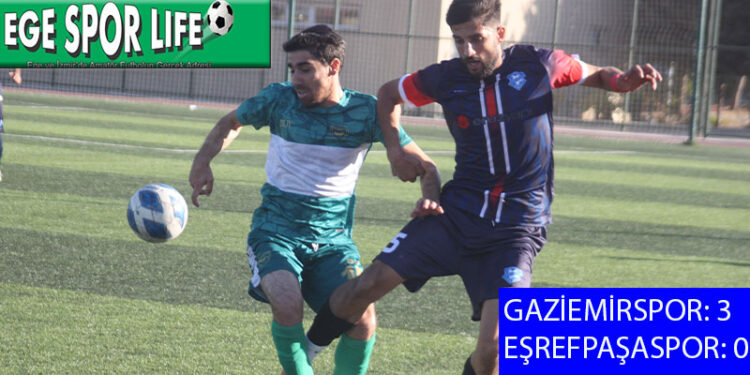 GAZİEMİRSPOR, EŞREFPAŞASPOR’DAN İSTEDİĞİNİ ALDI