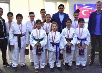 GENÇ KARETECİLER ACAR’I ZİYARET ETTİ