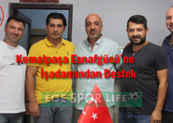 Kemalpaşa Esnafgücü’ne İşadamından Destek