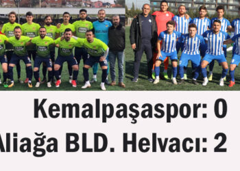 Kemalpaşaspor: 0- Aliağa BLD. Helvacı: 2
