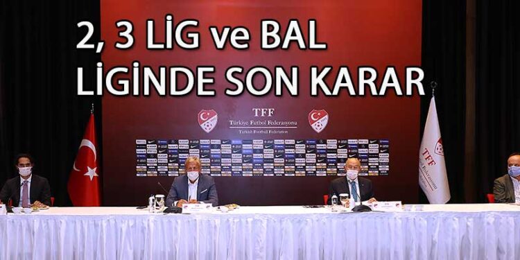 BAL LİGİ’NİN OYNANMAMASINA KARAR VERİLDİ
