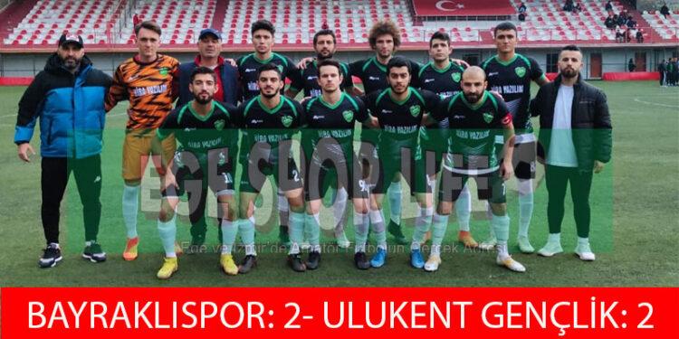 ULUKENT GENÇLİK, BERABERLİKLE YETİNDİ