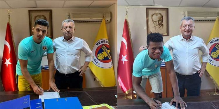 MENEMENSPOR’DA 2 İMZA