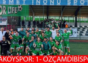 ÖZÇAMDİBİSPOR, İSTANBUL’DAN 3 PUANLA DÖNMEYİ BİLDİ