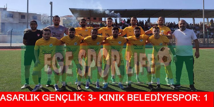 KINIK BELEDİYESPOR’A ASARLIK ENGELİ