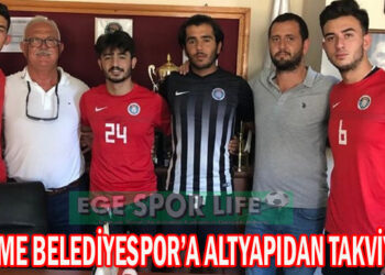 ÇEŞME BELEDİYESPOR’A ALTYAPIDAN TAKVİYE