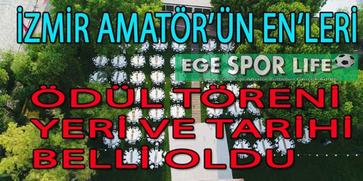ÖDÜL TÖRENİ YERİ VE TARİHİ BELLİ OLDU