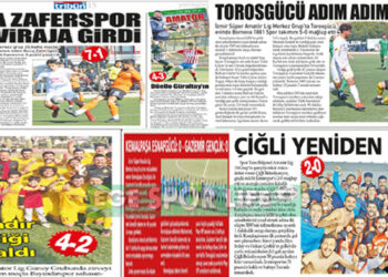 YENİGÜN GAZETESİ’NDE 4 MART AMATÖR SAYFASI