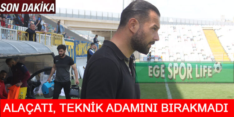 ALAÇATISPOR, NECİP EMRE YILMAZ İLE YOLA DEVAM DEDİ