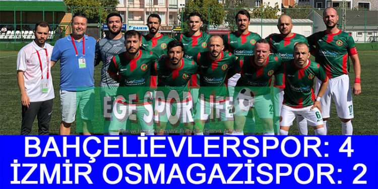 BAHÇELİEVLERSPOR, İZMİR OSMANGAZİ’YE ACIMADI