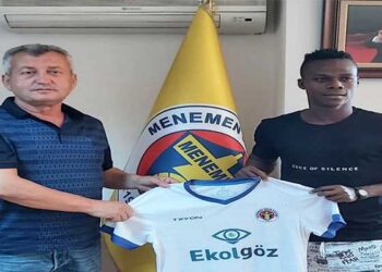 MENEMENSPOR’DA ADAMU İMZALADI