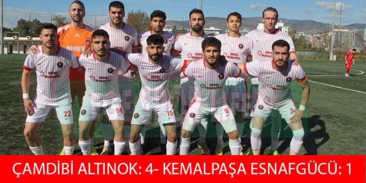 ÇAMDİBİ ALTINOK, ZİRVE YARIŞINA DEVAM DEDİ