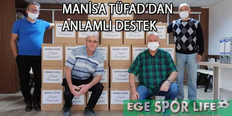 MANİSA TÜFAD’DAN ANLAMLI DESTEK