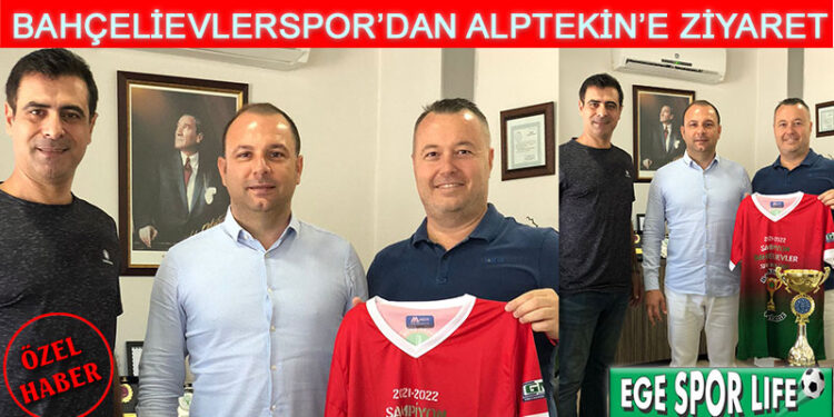 BAHÇELİEVLERSPOR’DAN ALPTEKİN’E ZİYARET