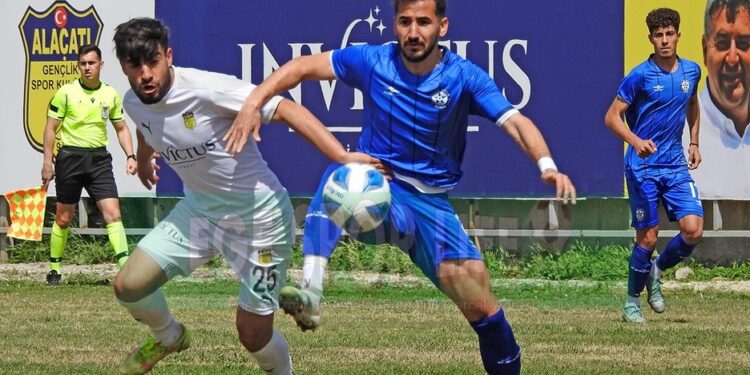 ALAÇATISPOR, EVİNDE BİR PUANA RAZI OLDU