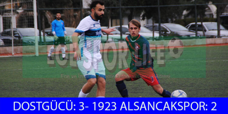 DOSTGÜCÜ, 1923 ALSANCAK KARŞISINDA MAÇI ÇEVİRMESİNİ BİLDİ
