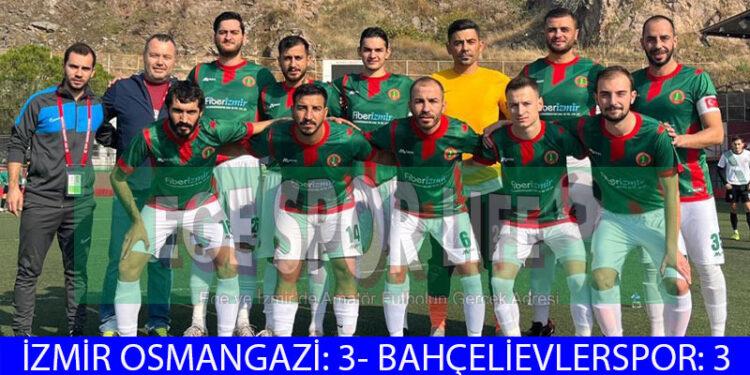 BAHÇELİEVLERSPOR, 1 PUANA RAZI OLDU