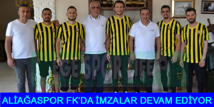 ALİAĞASPOR FK’DA İMZALAR DEVAM EDİYOR