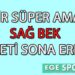 İZMİR SÜPER AMATÖR SAĞ BEK ANKETİ SONA ERDİ