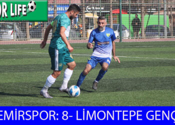GAZİEMİRSPOR, LİMONTEPE ENGELİNİ FARKLI AŞTI