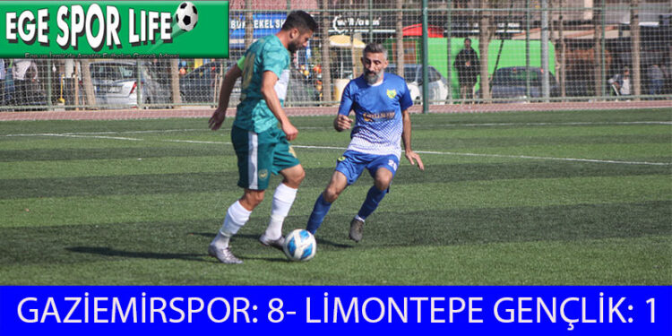 GAZİEMİRSPOR, LİMONTEPE ENGELİNİ FARKLI AŞTI