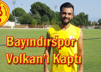 Bayındırspor Volkan’ı Kaptı