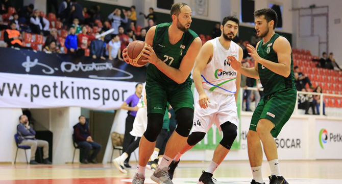 PETKİMSPOR: 62- BORNOVA BELEDİYESPOR: 67