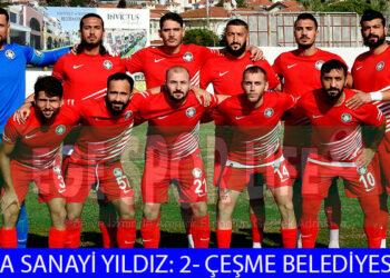 ÇEŞME BELEDİYESPOR, MANİSA’DAN 1 PUANI KAPTI