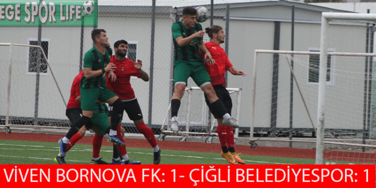 VİVEN BORNOVA FK, 1 PUANA RAZI OLDU
