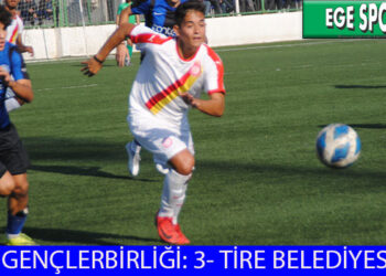 GOL DÜELLOSU TİRE BELEDİYESPOR’UN