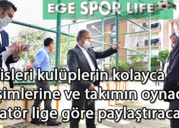 BORNOVALI AMATÖRE TESİS DESTEĞİ GELİYOR