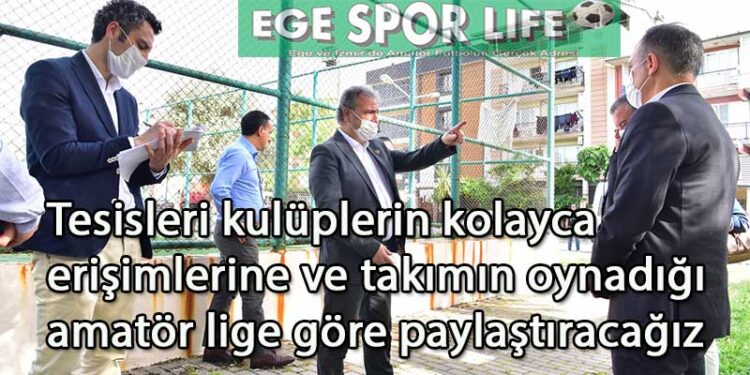BORNOVALI AMATÖRE TESİS DESTEĞİ GELİYOR