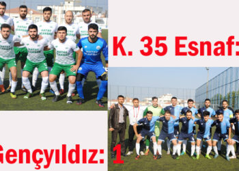 K. 35 Esnaf: 2- K. Gençyıldız: 1