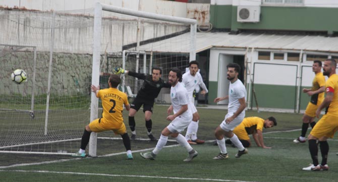 Aliağa FK, Liderliğini Sürdürdü