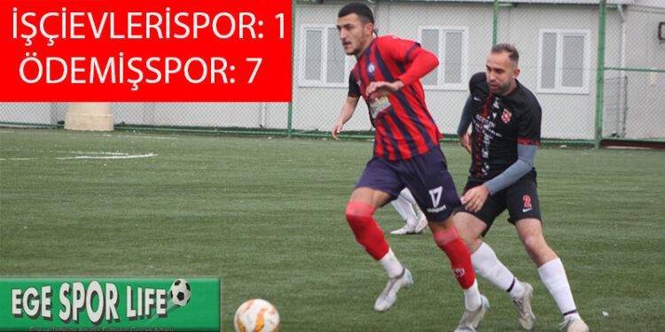 ÖDEMİŞSPOR, KARDEŞ TAKIM İŞÇİEVLERİ’NDEN 3 PUANI ALDI